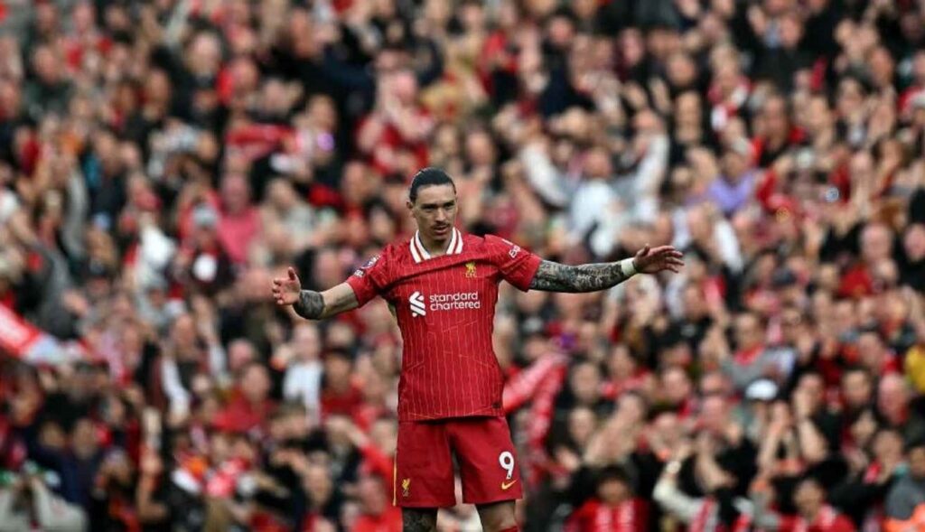 Football Premier League Darwin Núñez